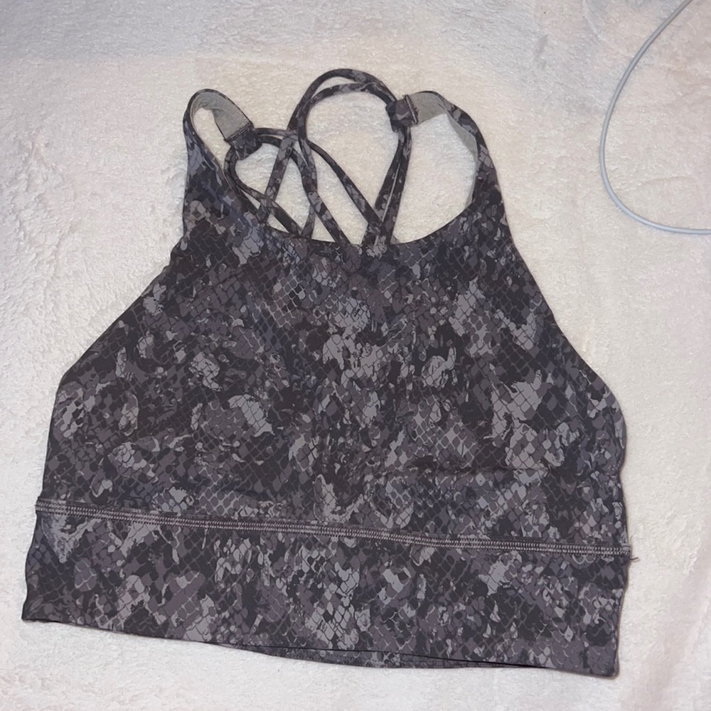 High-Neck Longline Free to Be Wild Lululemon Bra